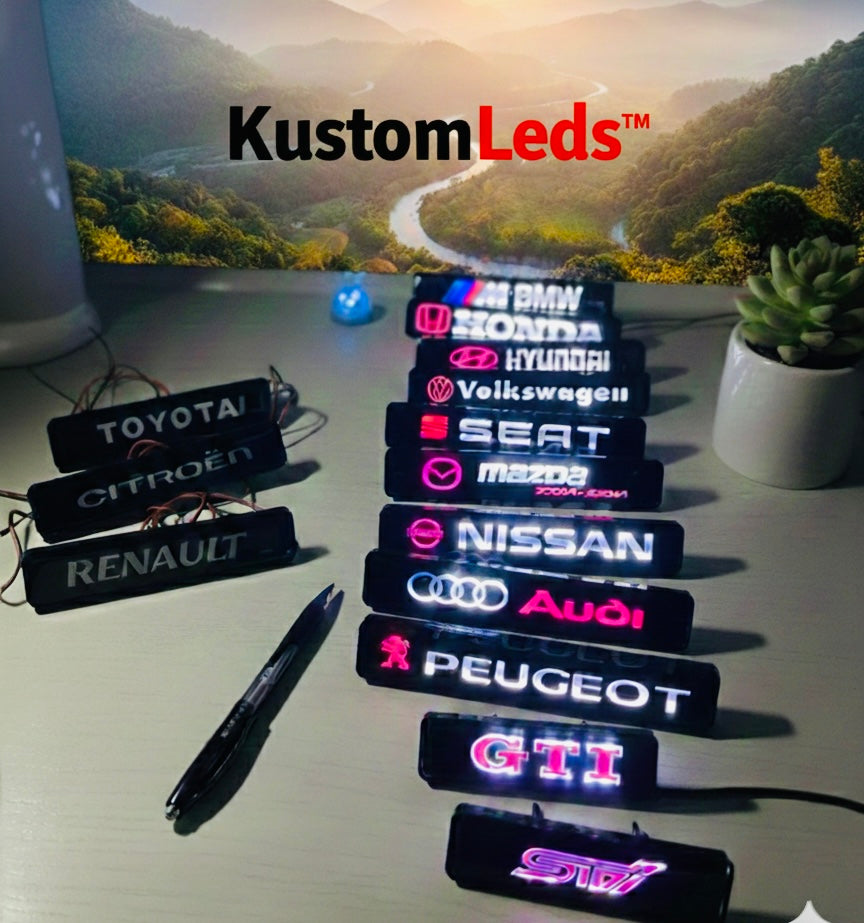 KustomLEDs™-Emblema de rejilla LED
